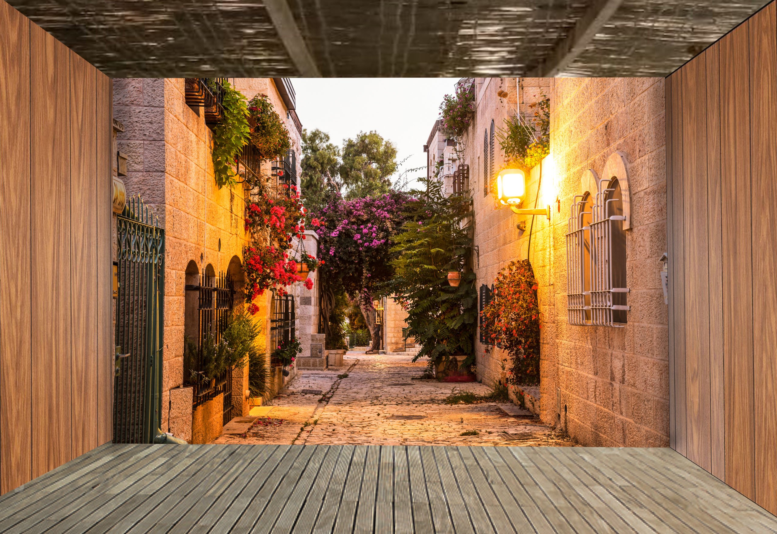 M – Old City | Sukkah Murals