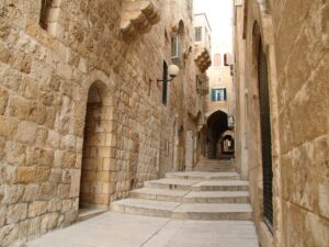 Ancient Jerusalem Alley - 114