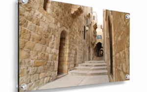 1757014261222 Ancient Jerusalem Alley 114HR Acrylic Mockup