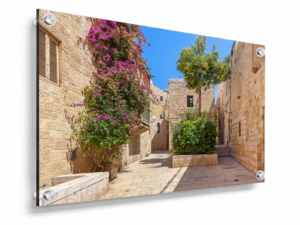 1757015706428 Jerusalem Courtyard Acrylic Mockup